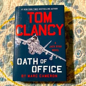 Tom Clancy, oath of office, a jack Ryan novel